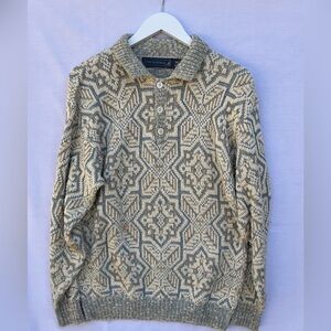 Men’s 100% Cotton Crossings Dad Grandpa Core Sweater Size S